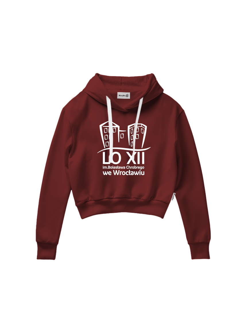 Bluza croptop XII LO Wrocław | Budynek