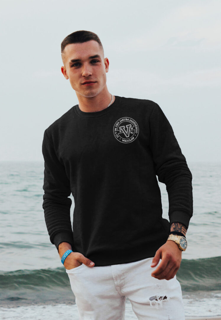 Bluza crewneck V LO Wrocław