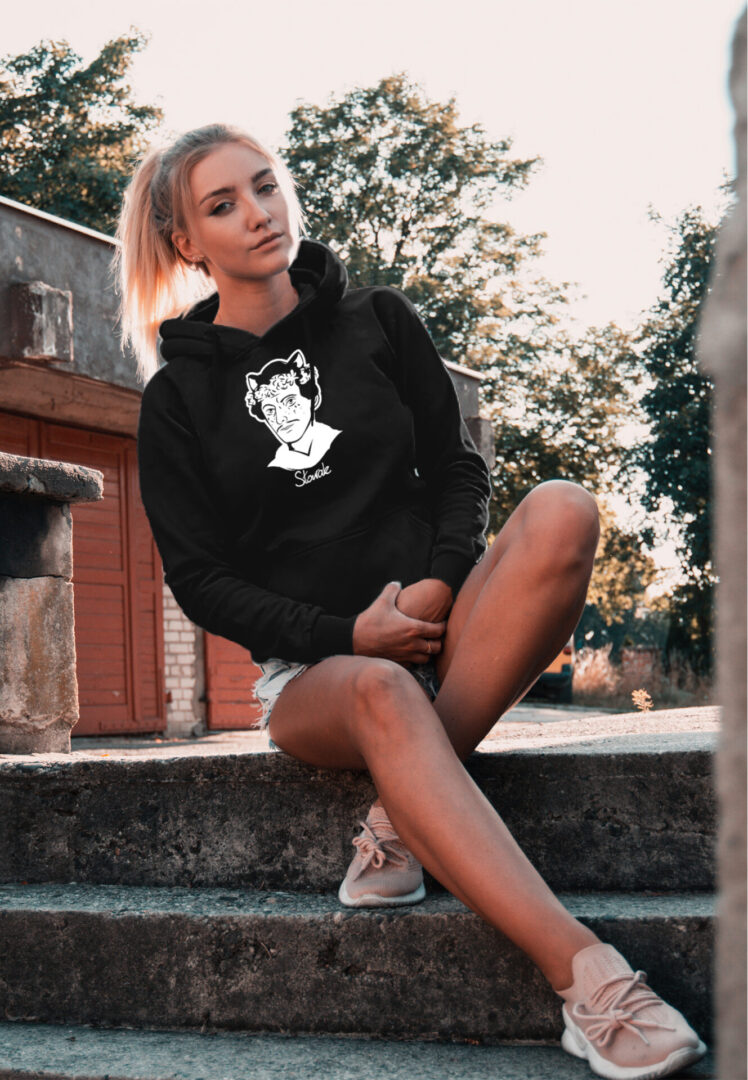 Bluza z kapturem I LO Przemyśl