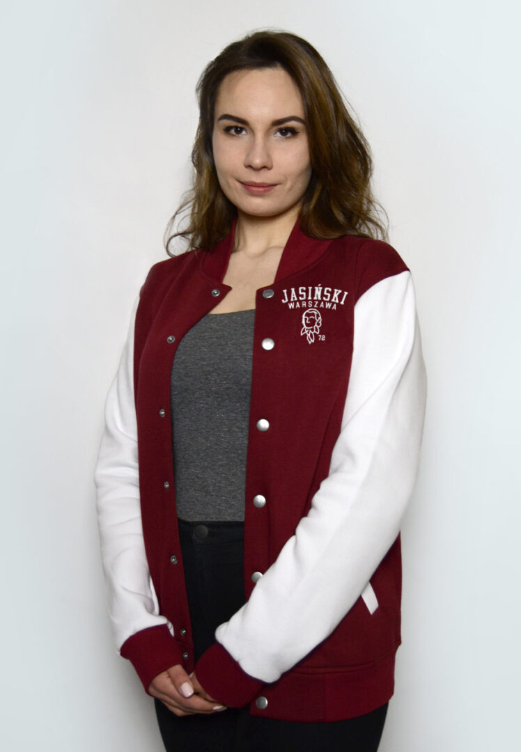 Bluza baseballowa 72 LO Warszawa