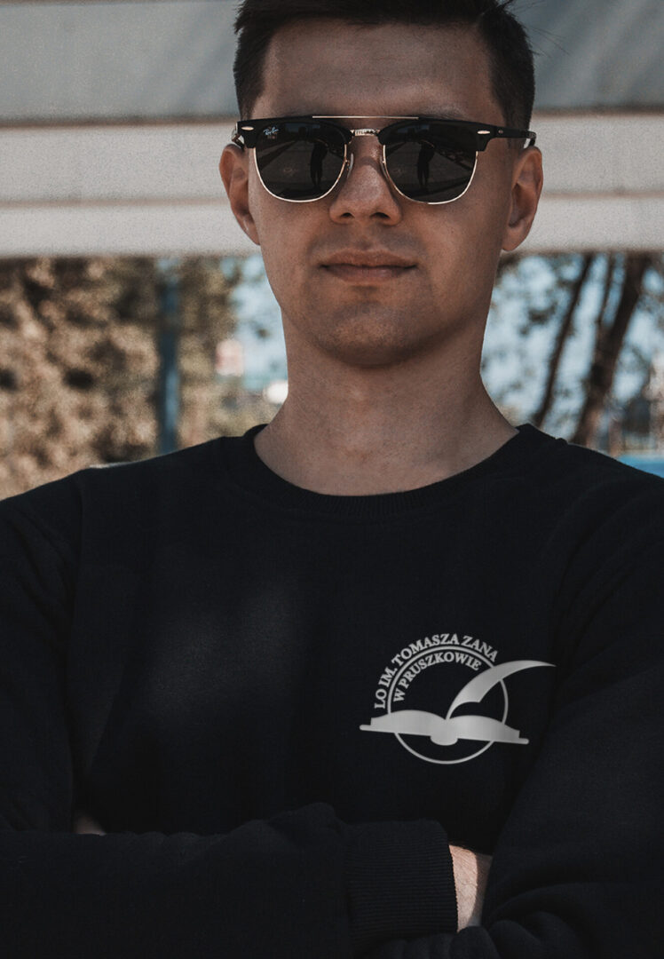 Bluza crewneck basic (250g/m2) ZAN Pruszków