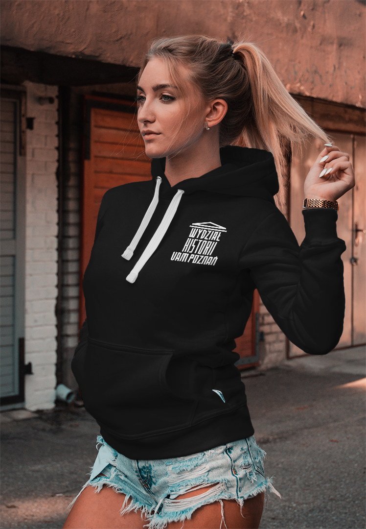Bluza z kapturem classic (280g/m2) Wydziału Historii UAM