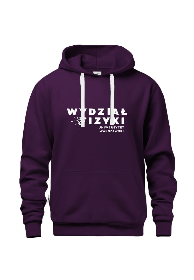 Bluza z kapturem UW WF | Napis