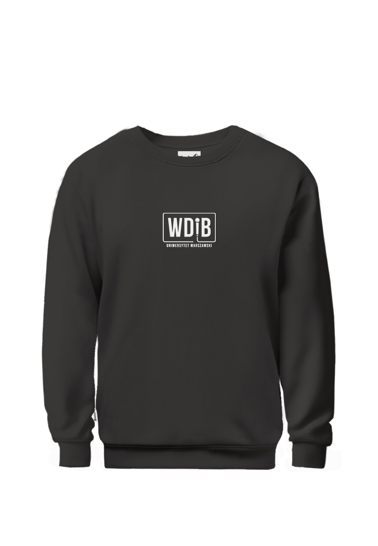 Bluza crewneck WDIB UW | Logo poziome