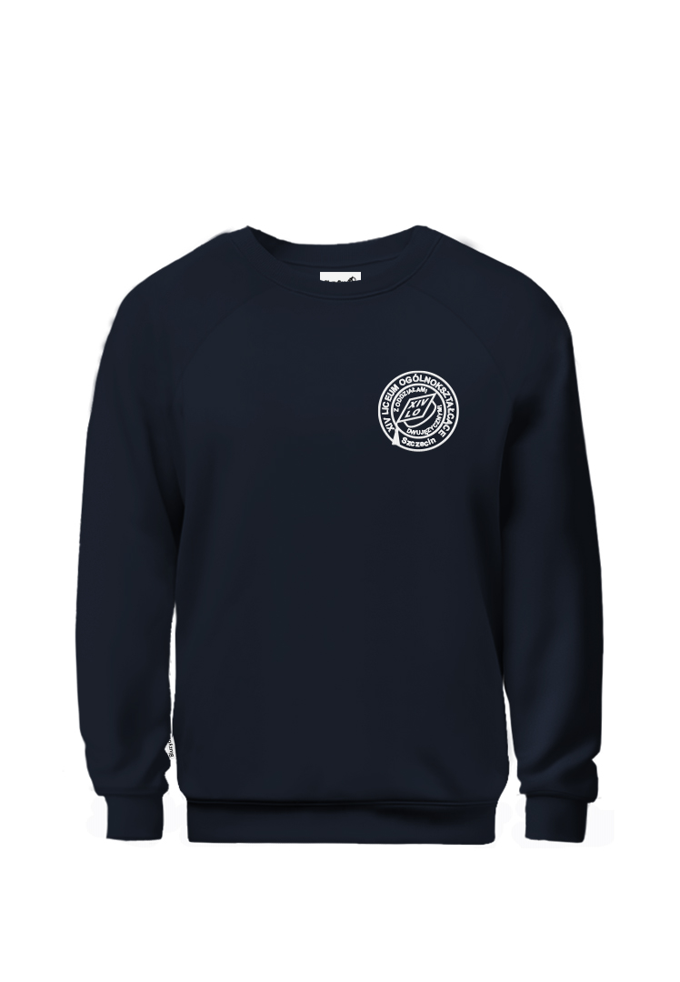 Bluza crewneck XIV LO Szczecin