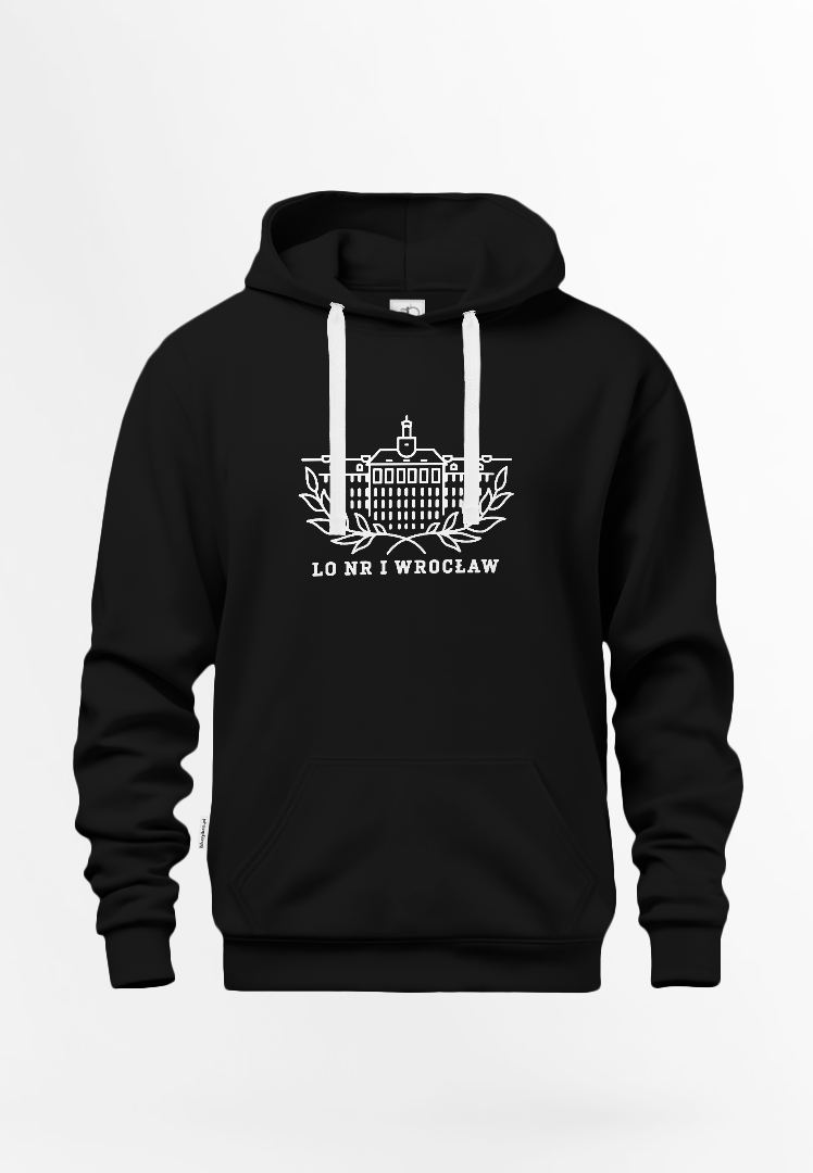Bluza z kapturem I LO we Wrocławiu