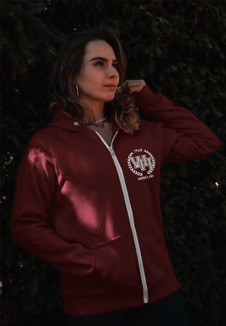 Bluza rozsuwana VIII LO Wrocław
