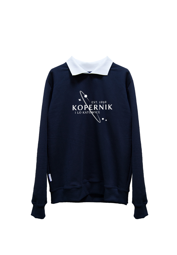Bluza z kołnierzykiem 1 LO Katowice