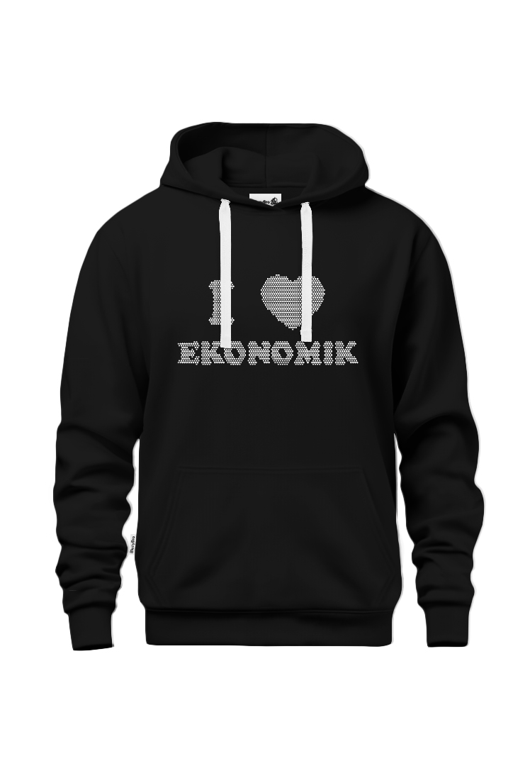 Bluza z kapturem ZSE Warszawa | I <3 Ekonomik