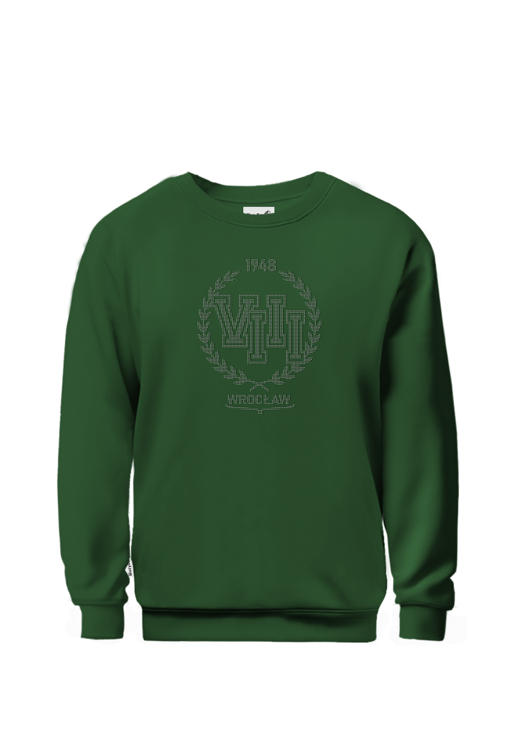 Bluza bez kaptura VIII LO Wrocław | Kryształki