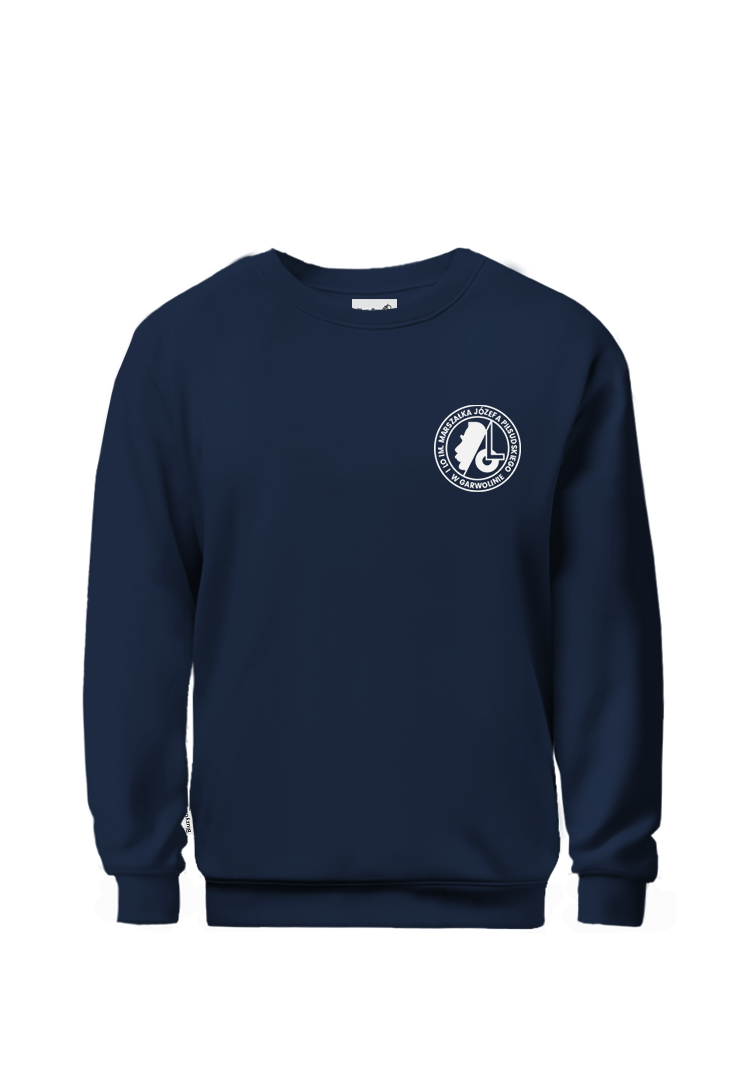 Bluza crewneck I Liceum Ogólnokształcące im. Marszałka Józefa Piłsudskiego w Garwolinie