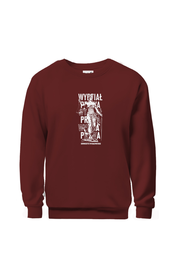 Bluza bez kaptura UWB WP | Nadruk