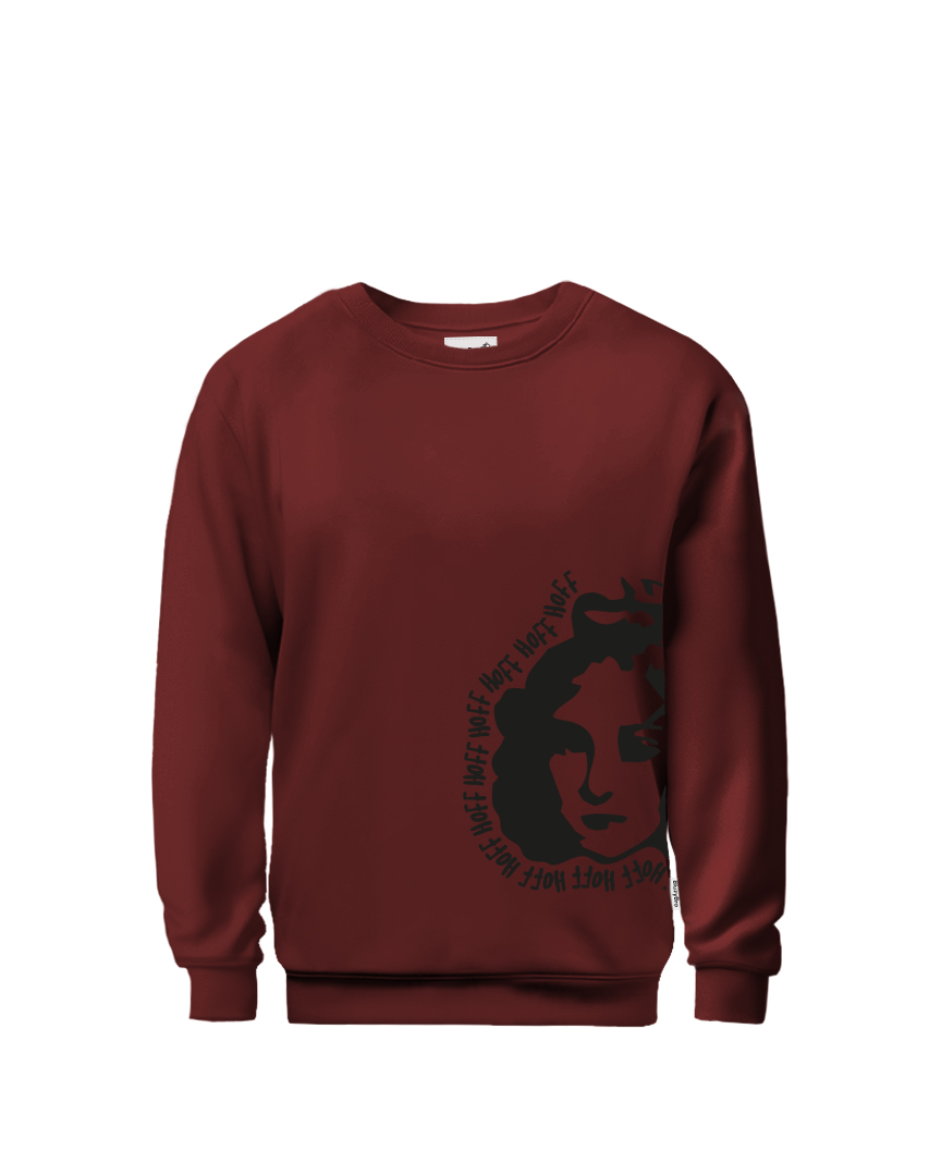 Bluza bez kaptura 9 LO Warszawa | Twarz