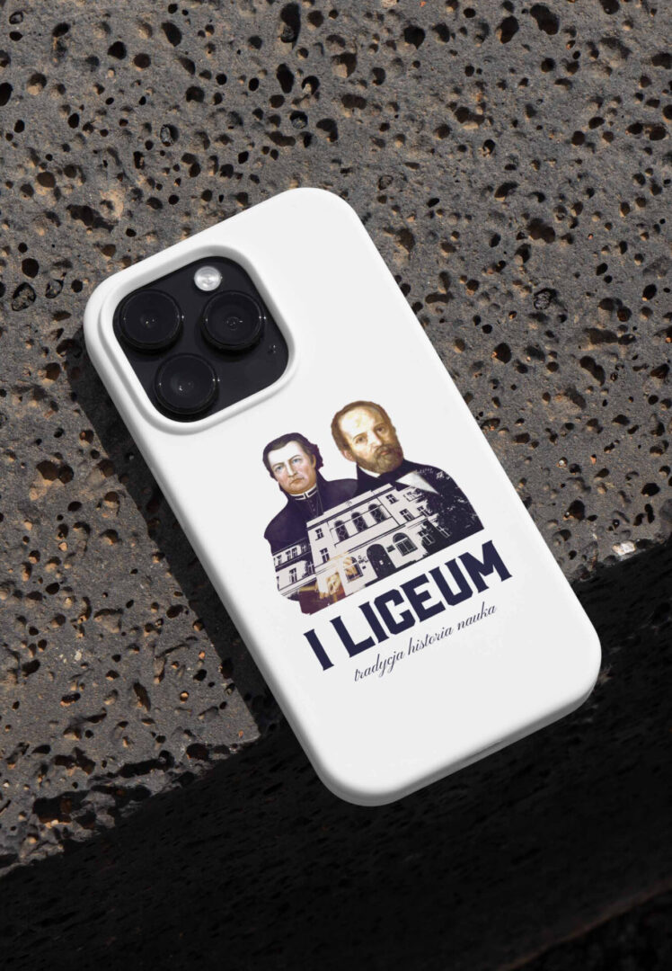 Etui na telefon 1 LO Ostrów Wielkopolski