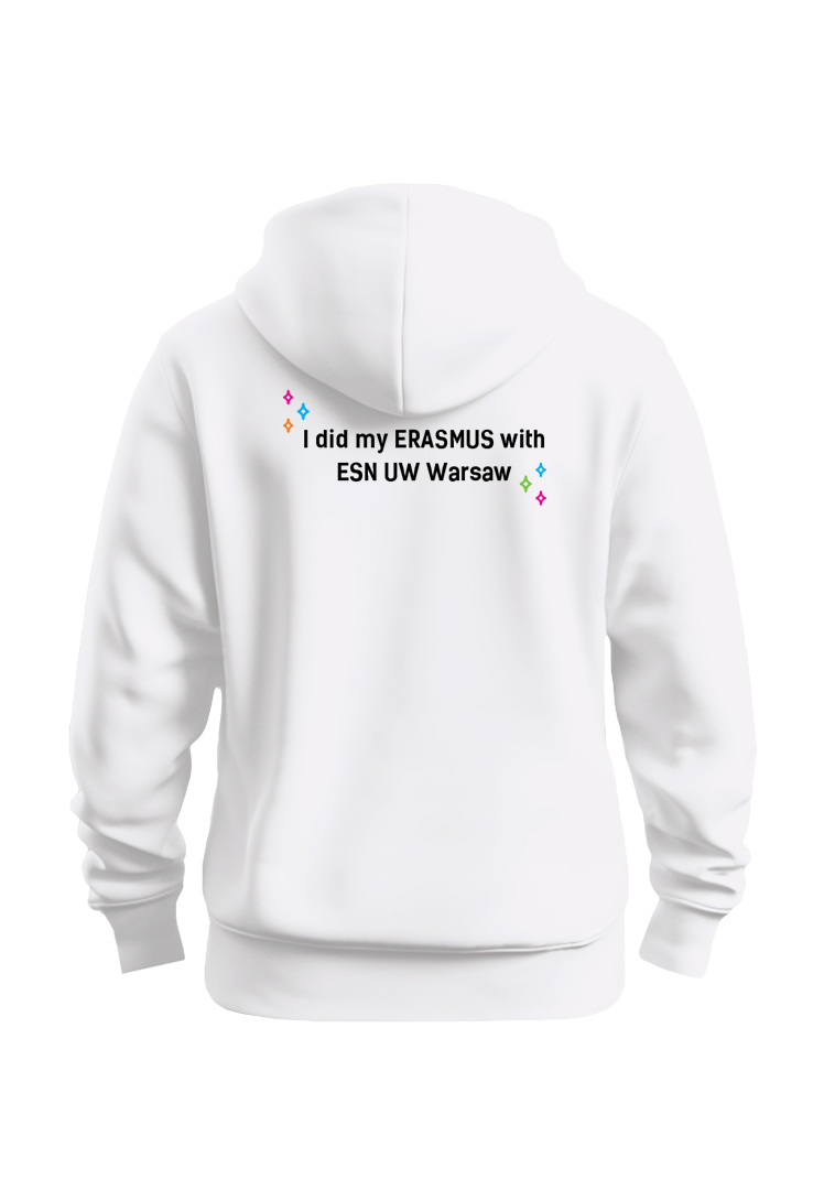 Bluza z kapturem I did my erasmus with ESN UW Warsaw