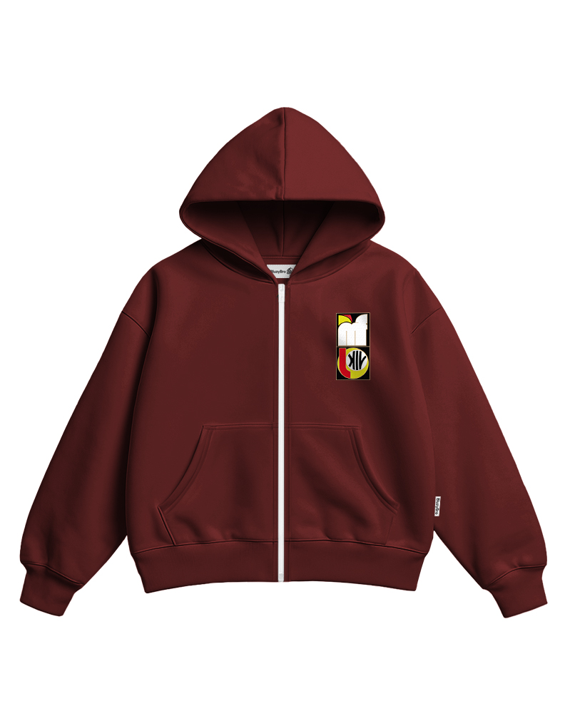 Bluza rozsuwana boxy 14 LO Wrocław