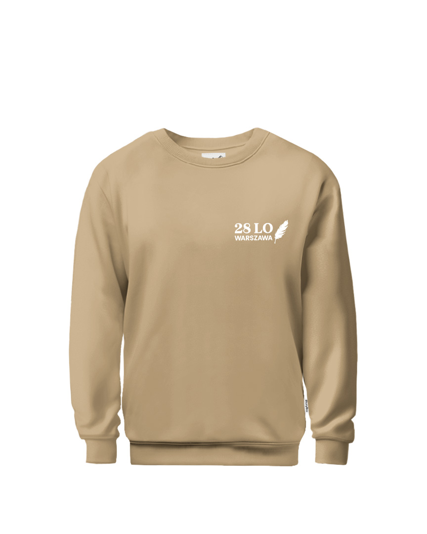 Bluza crewneck 28 LO Warszawa | Piórko
