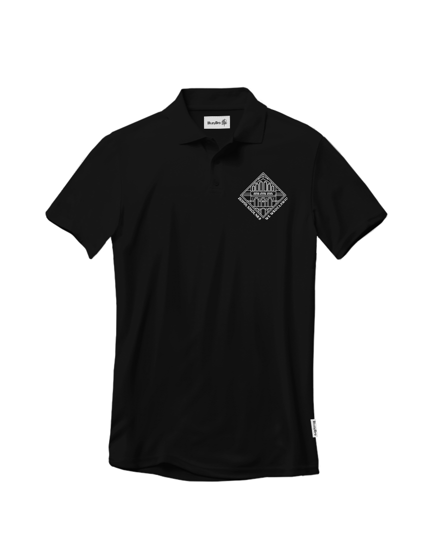 Koszulka polo ZS Nr 8 we Wrocławiu | Logo romb