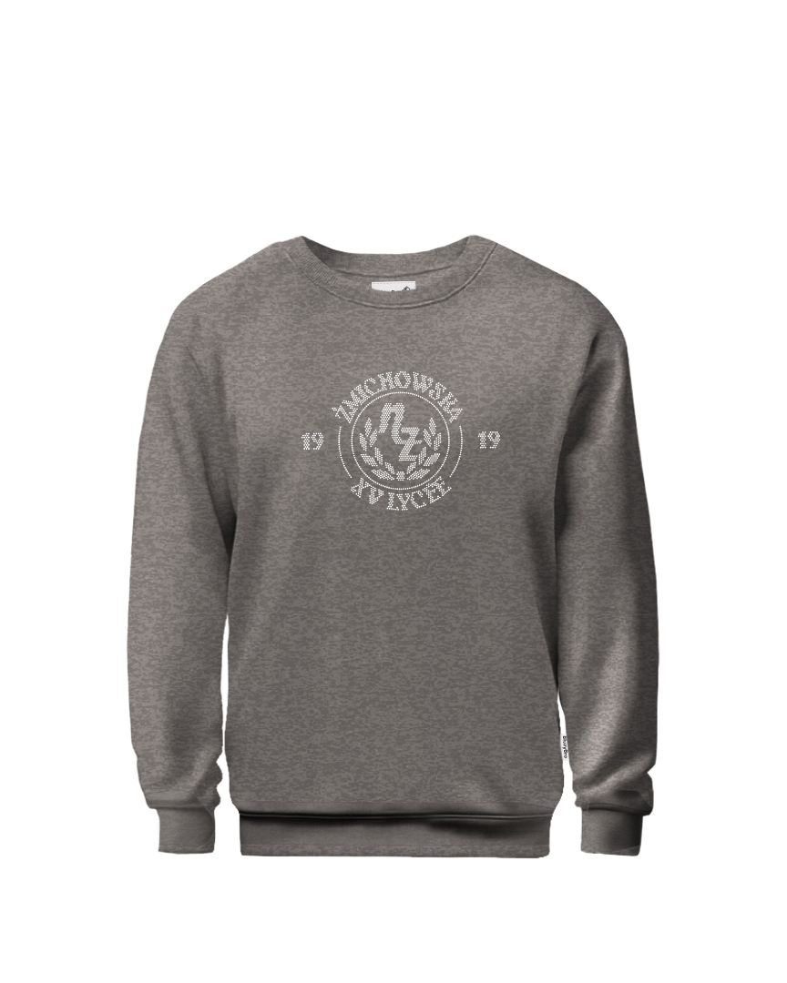 Bluza crewneck XV LO w Warszawie | Kryształki
