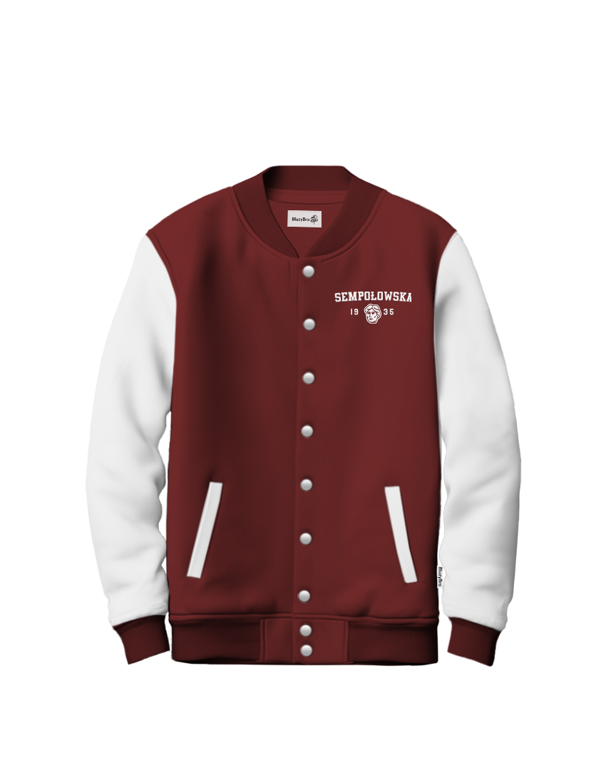 Bluza baseballowa 16 LO Warszawa | Varsovie