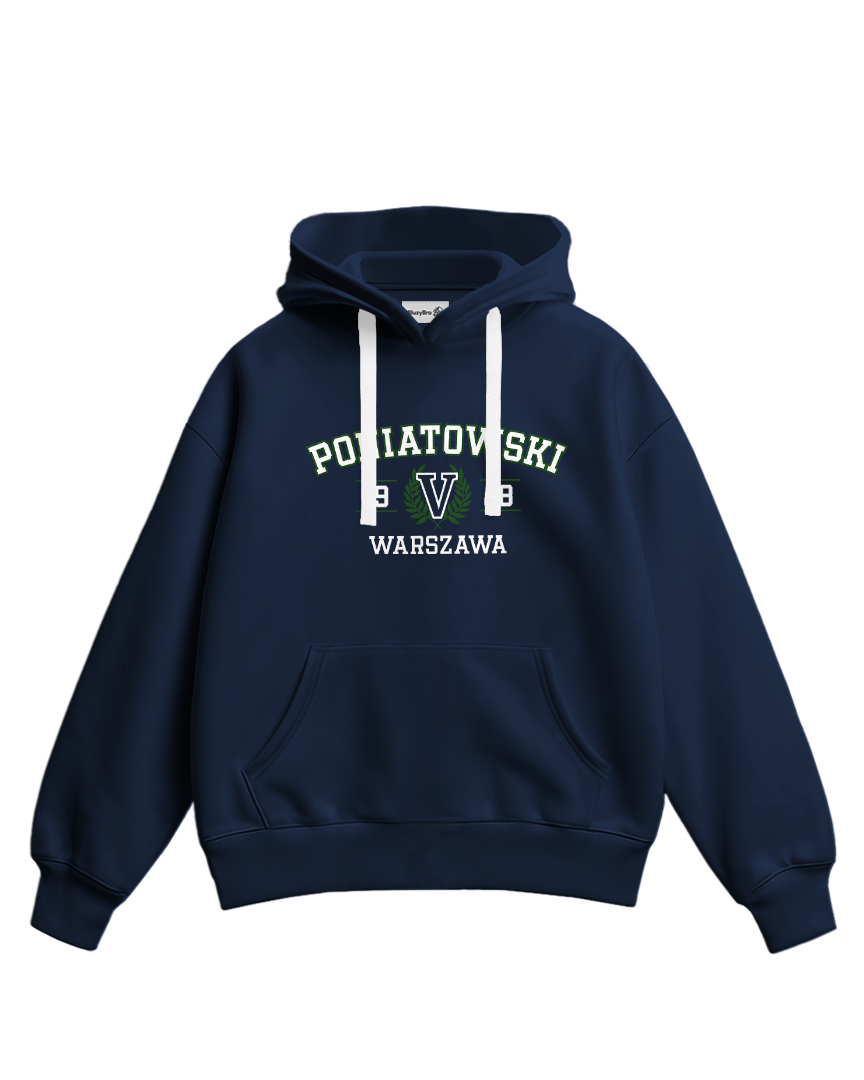 Bluza baggy 5 LO Warszawa | College