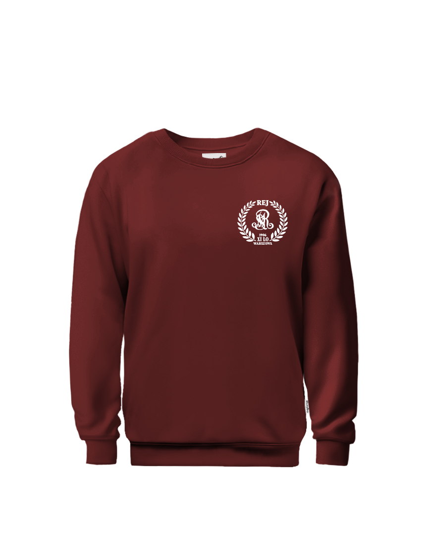 Bluza crewneck XI LO Warszawa | Logo