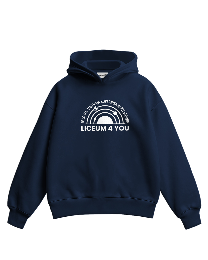 Bluza boxy 4 LO Rzeszów