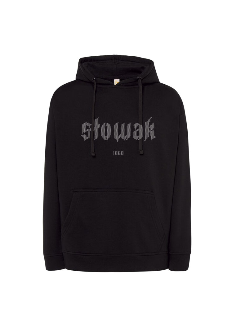 Bluza z kapturem 7 LO Warszawa | Importowana z kryształkami