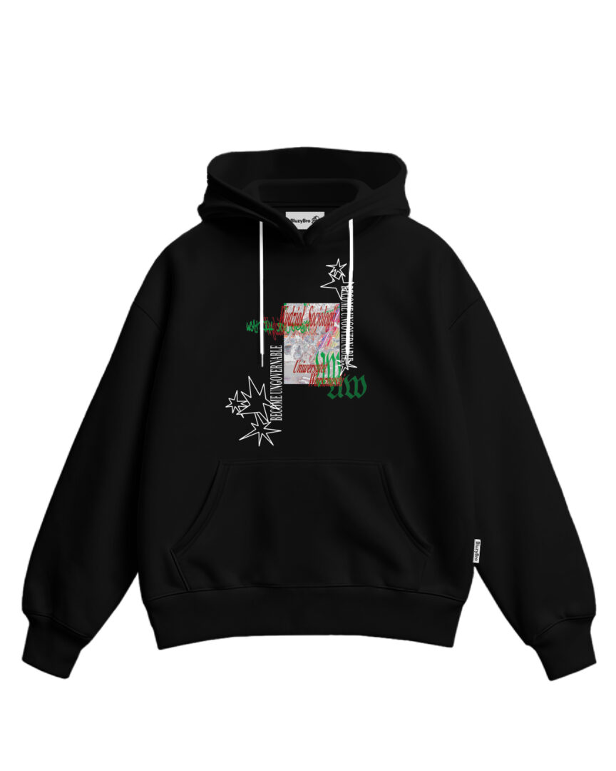 Bluza baggy UW WS | Kolaż