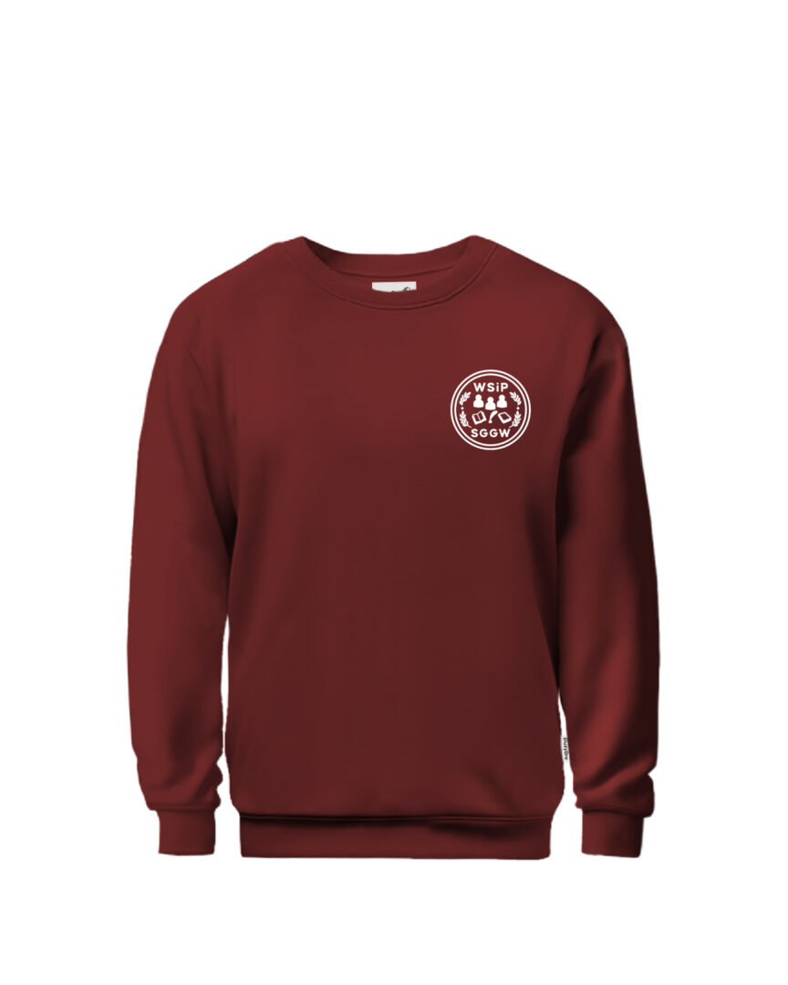 Bluza crewneck SGGW WSiP