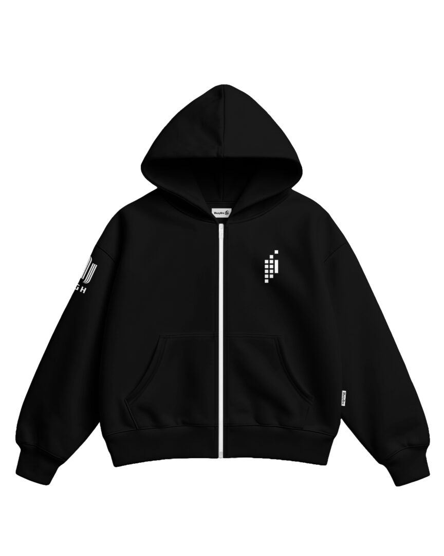 Bluza ultra boxy rozsuwana AGH WI | Nowy wzór