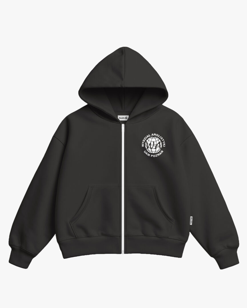 Bluza ultra boxy rozsuwana UAM WA