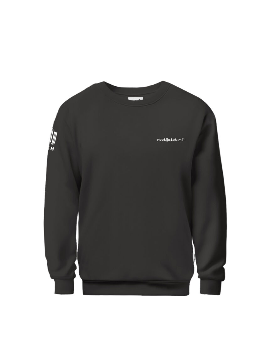 Bluza bez kaptura AGH WIET | Smok