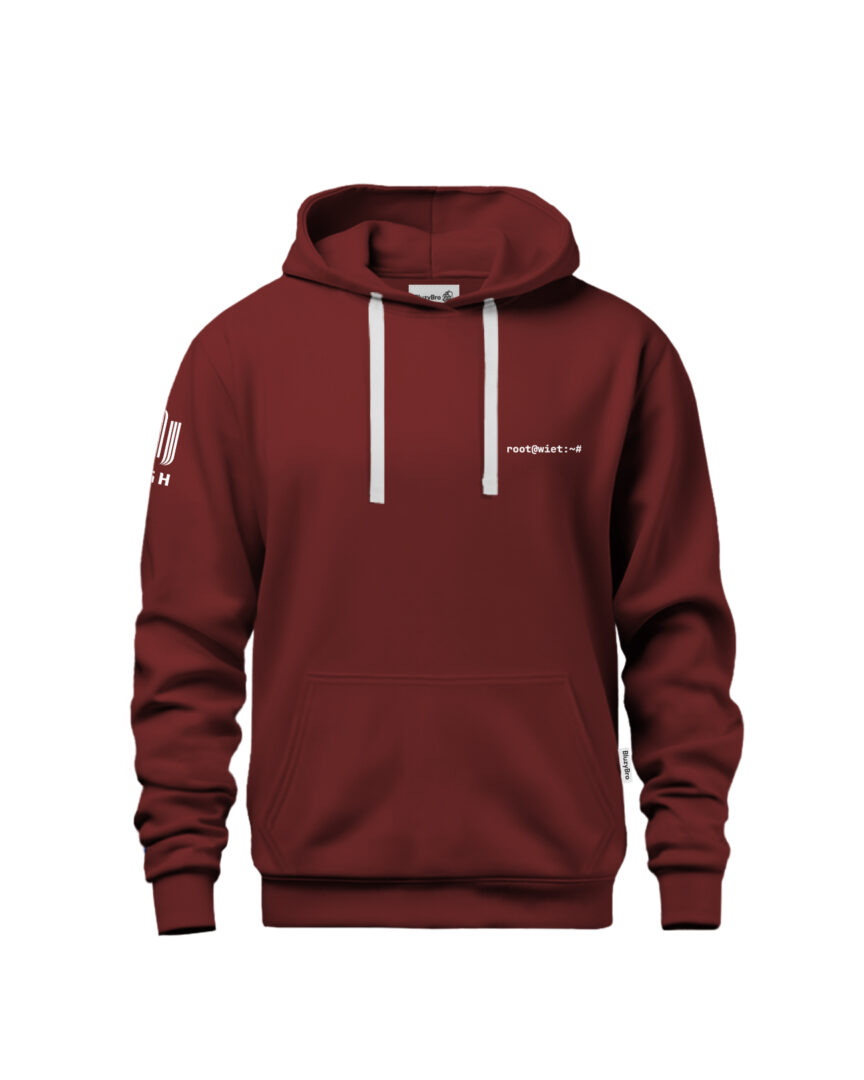 Bluza z kapturem AGH WIET | Smok